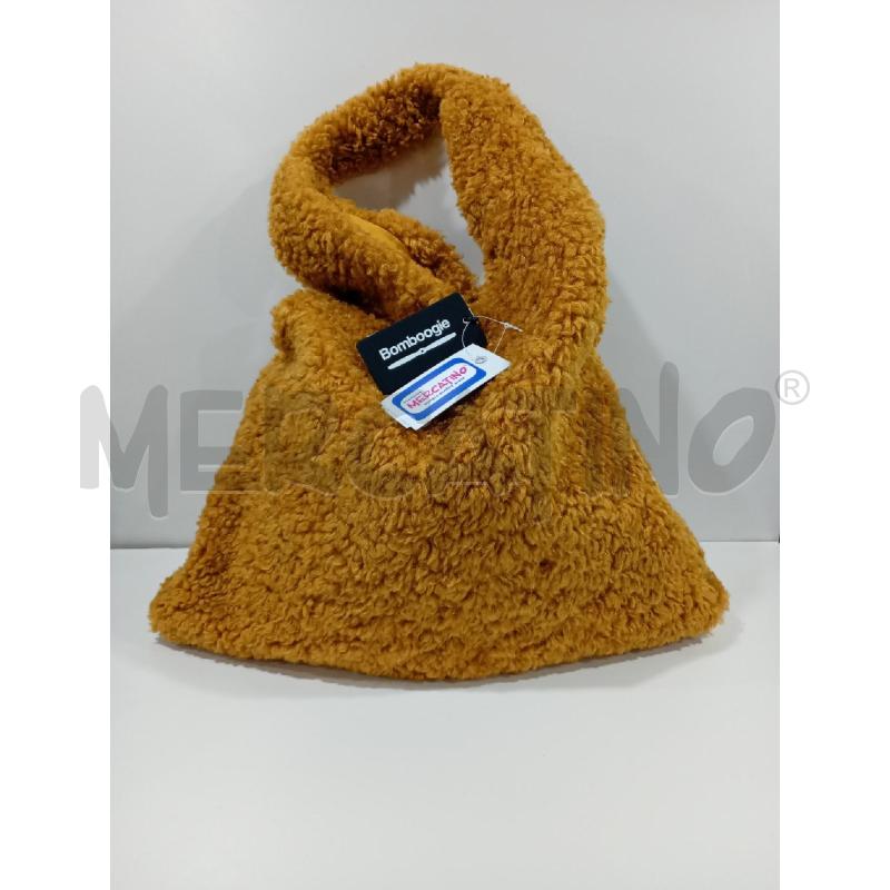 BORSA DONNA GIALLA ECOPELLICCIA BOMBOOGIE  | Mercatino dell'Usato Torino crocetta 1