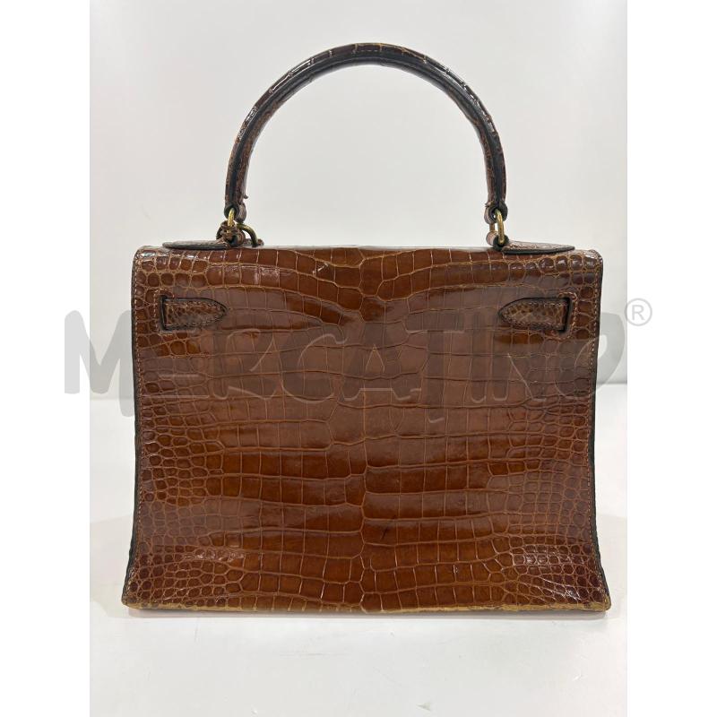 BORSA DONNA HERMES 'KELLY' 28 IN PELLE ESOTICA | Mercatino dell'Usato Torino crocetta 2