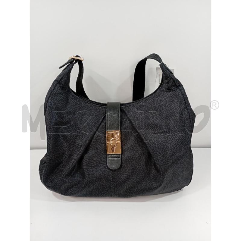 BORSA DONNA NERA BORBONESE | Mercatino dell'Usato Torino crocetta 1