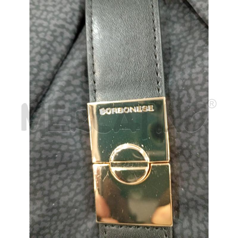 BORSA DONNA NERA BORBONESE | Mercatino dell'Usato Torino crocetta 2
