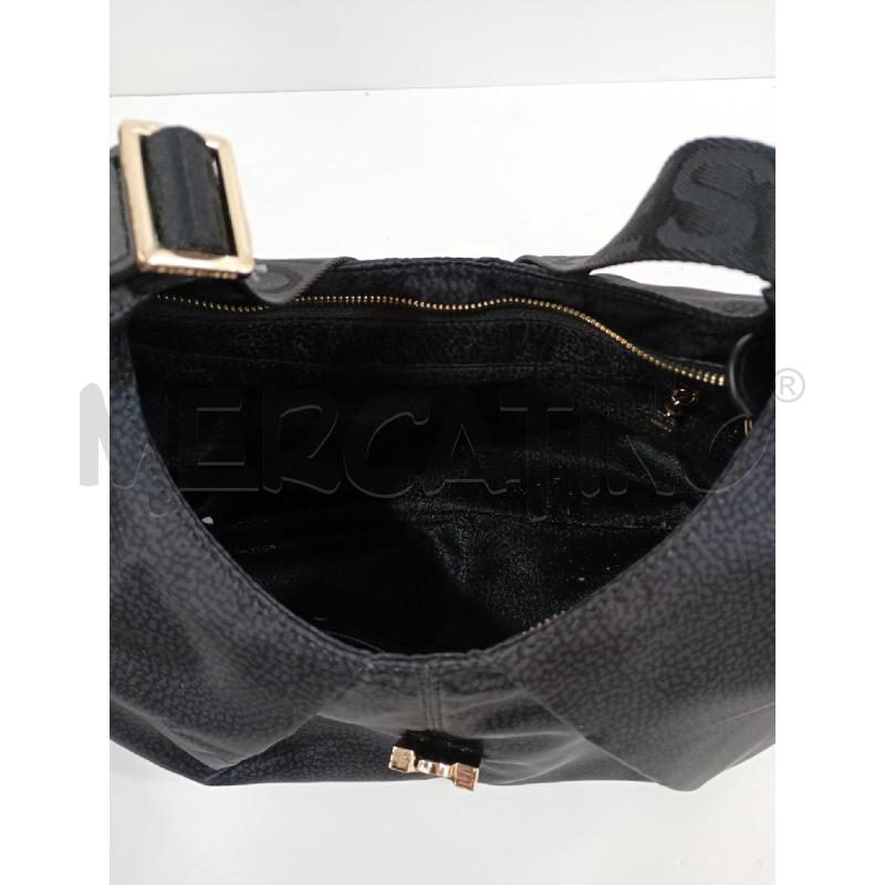 BORSA DONNA NERA BORBONESE | Mercatino dell'Usato Torino crocetta 4