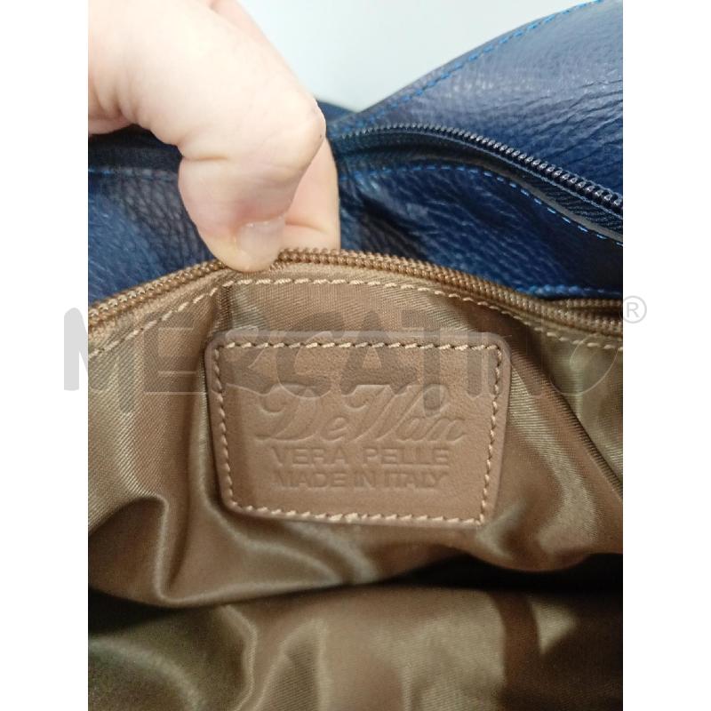 BORSA DONNA PELLE BL DE WAN | Mercatino dell'Usato Torino crocetta 3