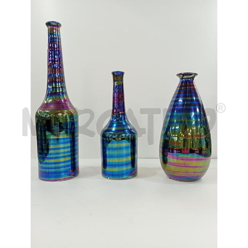 CERAMICHE TRIS BITOSSI IRIDESCENTE | Mercatino dell'Usato Torino crocetta 1