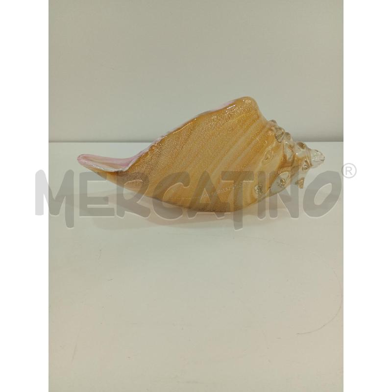 CONCHIGLIA VETRO GIALLA | Mercatino dell'Usato Torino crocetta 3