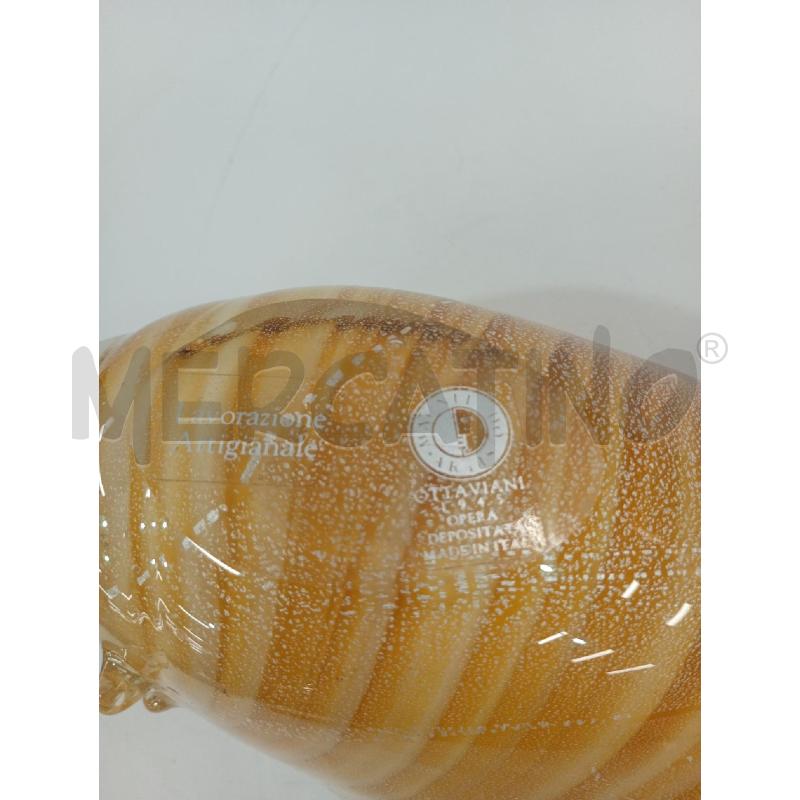 CONCHIGLIA VETRO GIALLA | Mercatino dell'Usato Torino crocetta 4