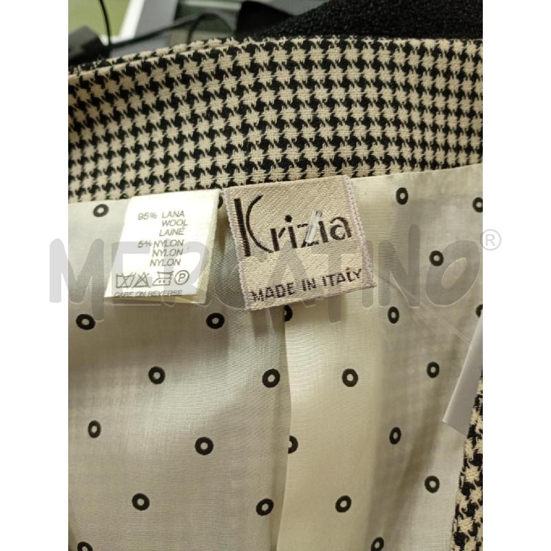 GIACCA DONNA B/N KRIZIA | Mercatino dell'Usato Torino crocetta 3