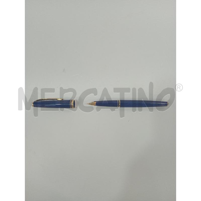 PENNA BLU MONTABLANC STILOGRAFICA | Mercatino dell'Usato Torino crocetta 2