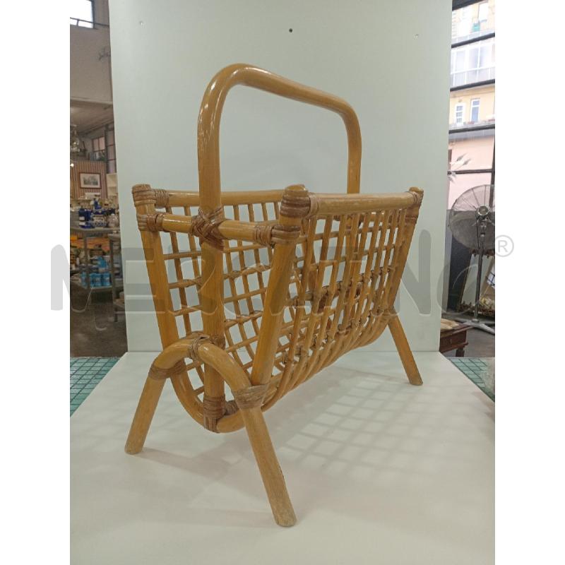 PORTA RIVISTE BAMBU' | Mercatino dell'Usato Torino crocetta 2
