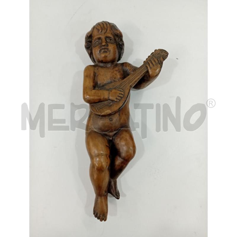 PUTTO MANDOLINO LEGNO | Mercatino dell'Usato Torino crocetta 1