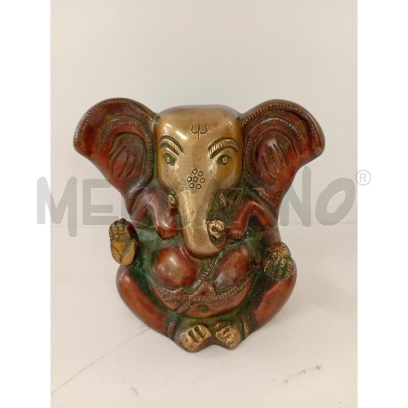 STATUINA ELEFANTE METALLO | Mercatino dell'Usato Torino crocetta 1