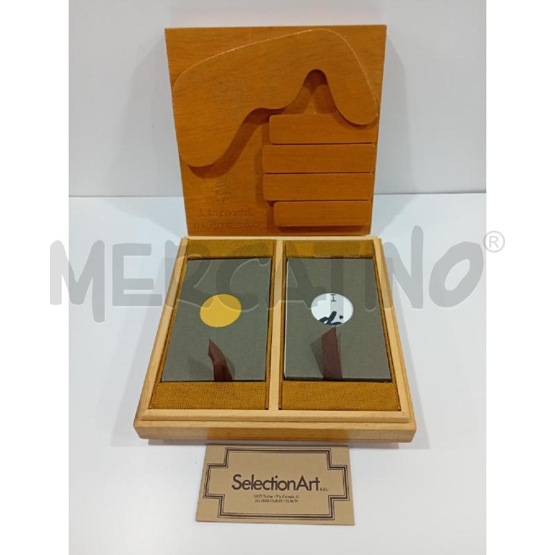 TAROCCHI PROVERBIO SELECTIONART SCATOLA LEGNO | Mercatino dell'Usato Torino crocetta 2