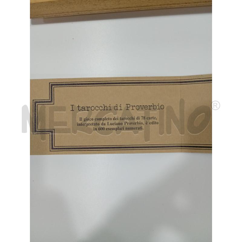 TAROCCHI PROVERBIO SELECTIONART SCATOLA LEGNO | Mercatino dell'Usato Torino crocetta 3