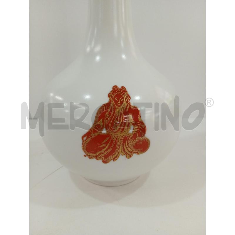 VASO ARRIGO FINZI BORDO ORO ROSSO | Mercatino dell'Usato Torino crocetta 3