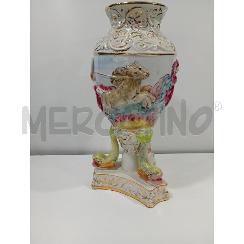 VASO CAPODIMONTE 3 PIEDI | Mercatino dell'Usato Torino crocetta 3