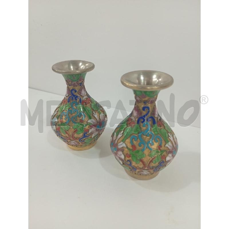 VASO CLOISONNE PICCOLO RILIEVO | Mercatino dell'Usato Torino crocetta 2