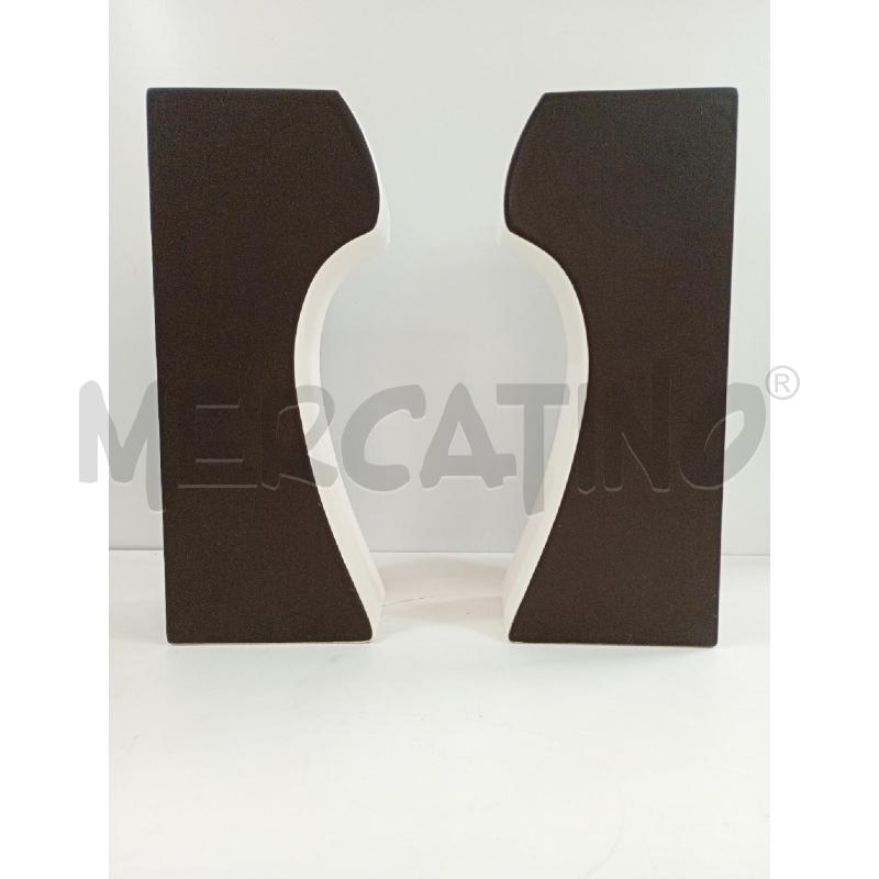 VASO COPPIA DOT BIANCO NERO | Mercatino dell'Usato Torino crocetta 1