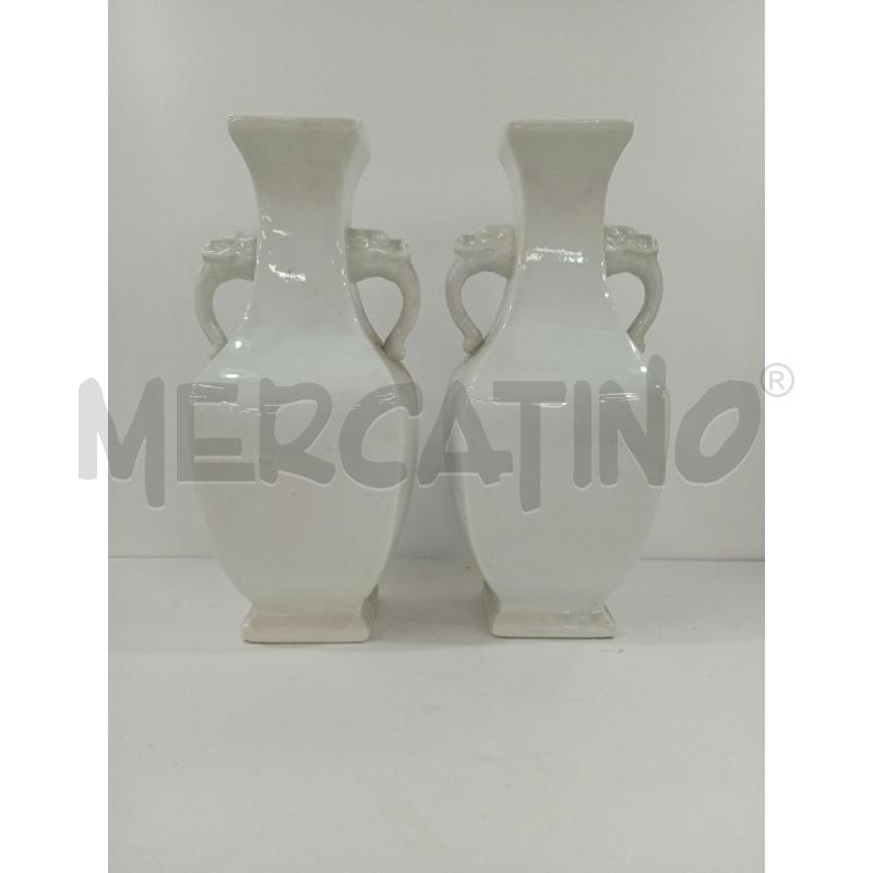 VASO COPPIA MANICI BSE QUADRATOA BIANCO | Mercatino dell'Usato Torino crocetta 1
