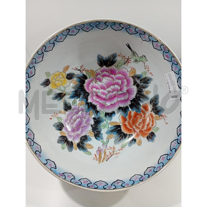 VASO FLOREALE ORIENTALE BASE LEGNO | Mercatino dell'Usato Torino crocetta 2