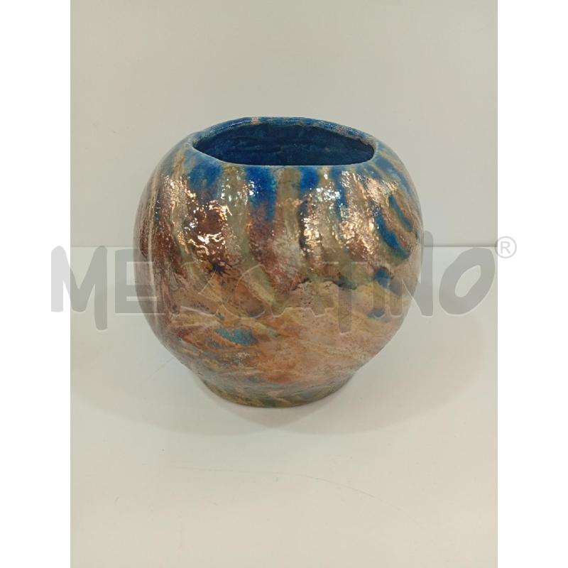 VASO RAKU GIUSI PERELLI FLAUTO' | Mercatino dell'Usato Torino crocetta 1