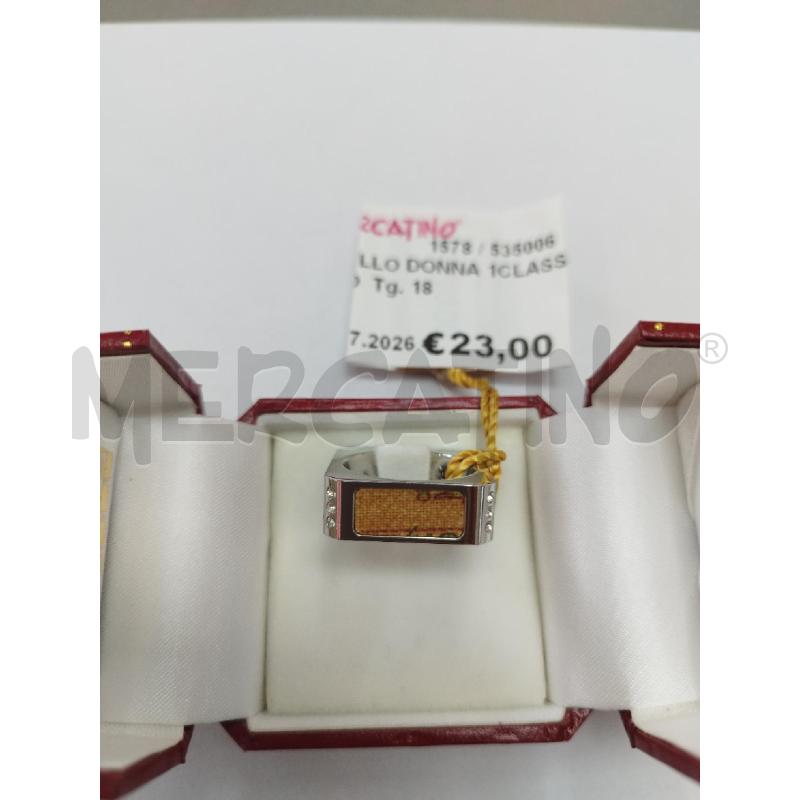 ANELLO DONNA 1CLASSE GEO | Mercatino dell'Usato Marsala 1