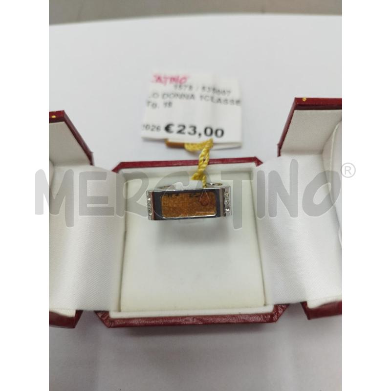ANELLO DONNA 1CLASSE GEO | Mercatino dell'Usato Marsala 1