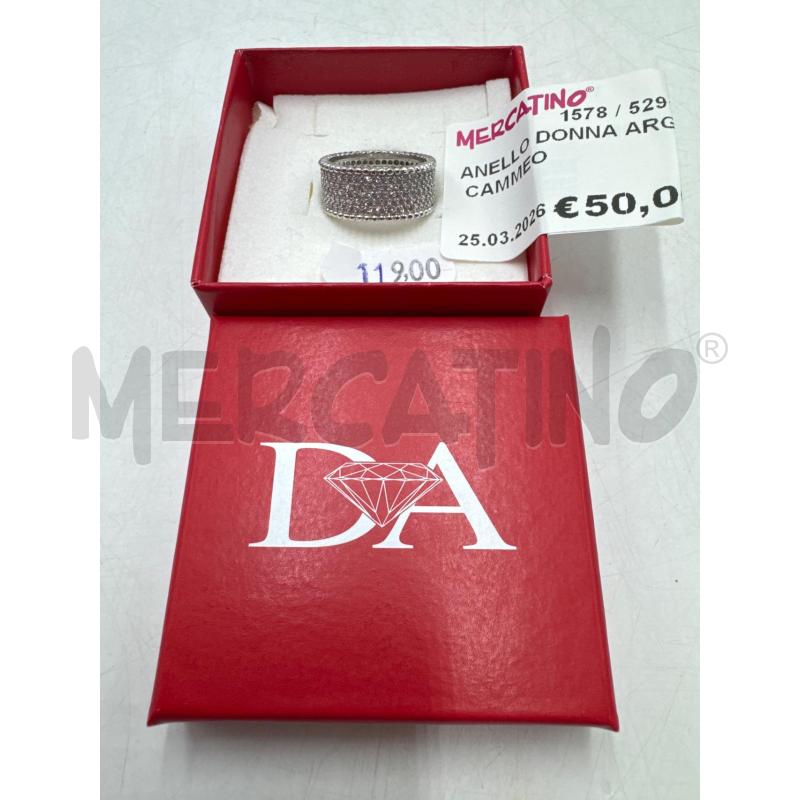 ANELLO DONNA ARG. CON CAMMEO | Mercatino dell'Usato Marsala 1