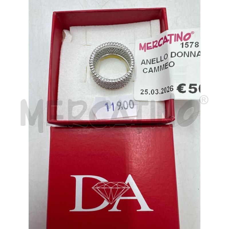 ANELLO DONNA ARG. CON CAMMEO | Mercatino dell'Usato Marsala 2