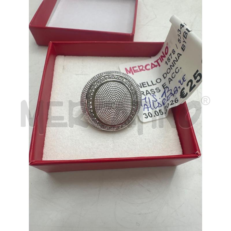ANELLO DONNA BYBLOS STRASS E ACC. | Mercatino dell'Usato Marsala 2