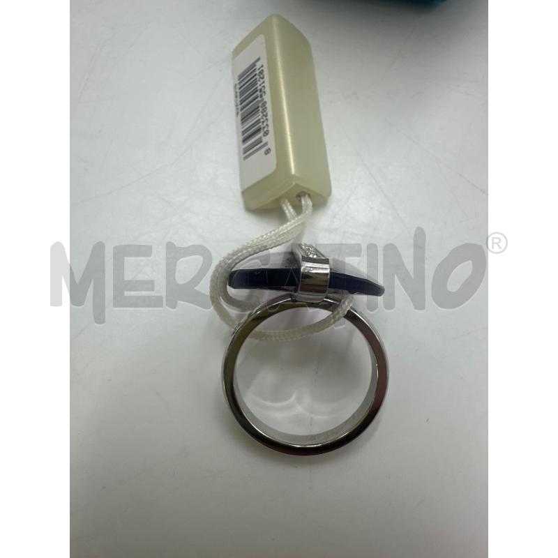 ANELLO DONNA VETRO VIOLA E STRASS | Mercatino dell'Usato Marsala 3