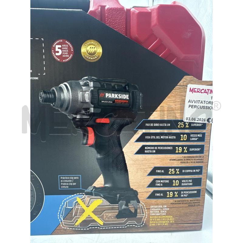 AVVITATORE A BATTERIA PERCUSSIONE  | Mercatino dell'Usato Marsala 3