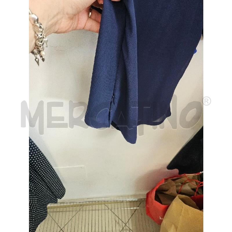 BLUSA DONNA BLU STRASS LUISA SPAGNOLI | Mercatino dell'Usato Marsala 4