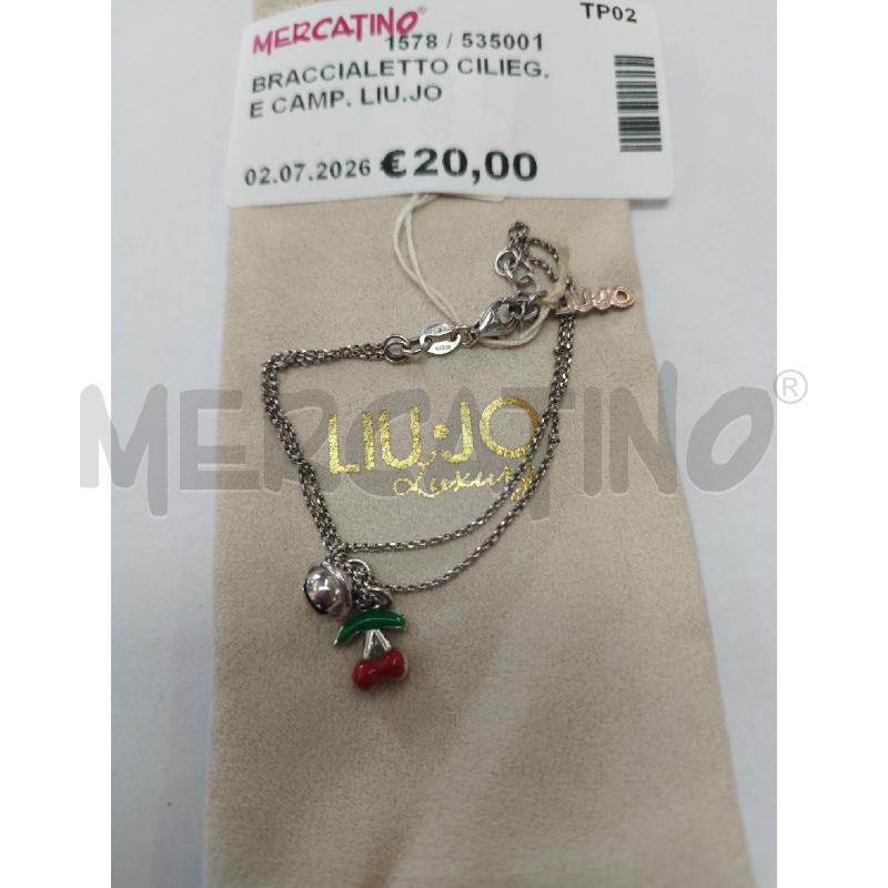 BRACCIALETTO CILIEG. E CAMP. LIU.JO | Mercatino dell'Usato Marsala 3