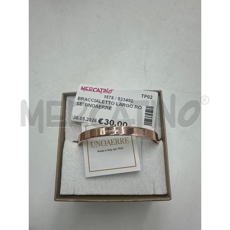BRACCIALETTO LARGO ROSE' UNOAERRE | Mercatino dell'Usato Marsala 1