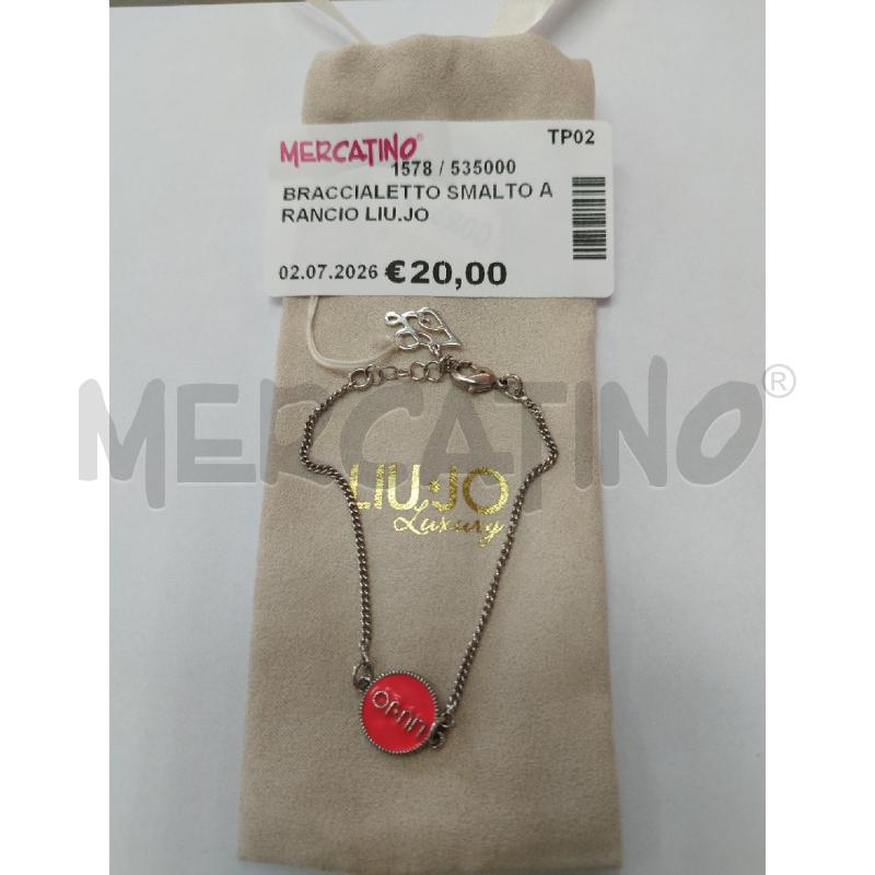 BRACCIALETTO SMALTO ARANCIO LIU.JO | Mercatino dell'Usato Marsala 3