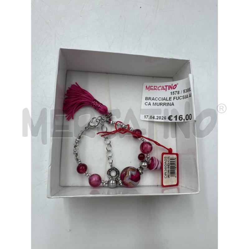 BRACCIALE FUCSIA ANTICA MURRINA | Mercatino dell'Usato Marsala 1
