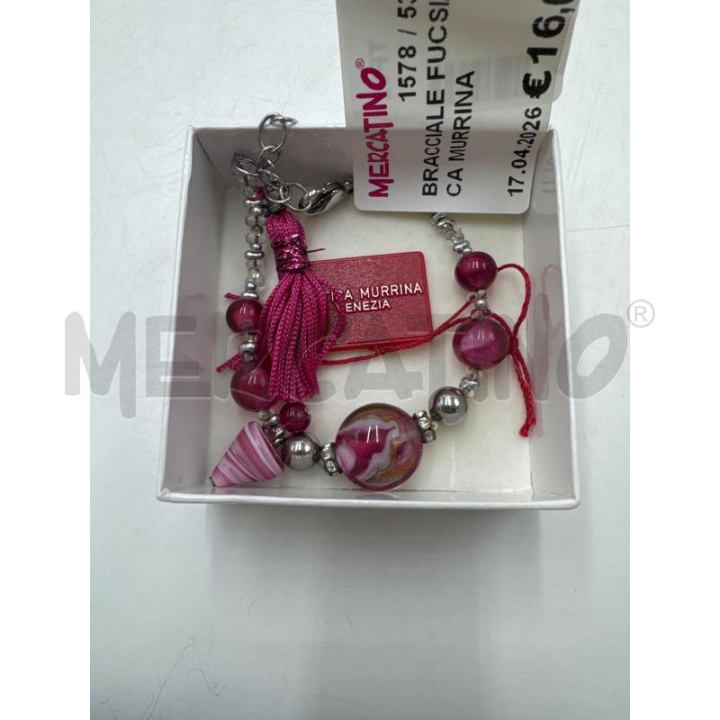 BRACCIALE FUCSIA ANTICA MURRINA | Mercatino dell'Usato Marsala 1