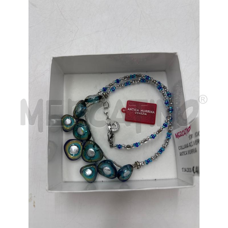 COLLANA AZZ. VERDINA ANTICA MURRINA | Mercatino dell'Usato Marsala 1