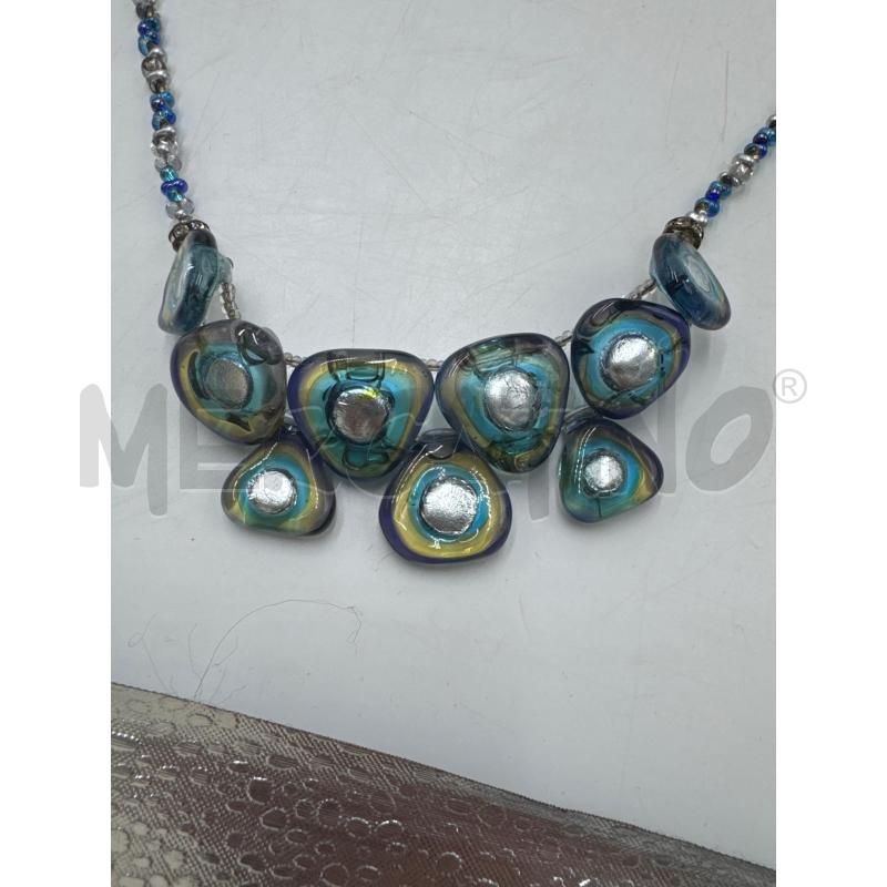 COLLANA AZZ. VERDINA ANTICA MURRINA | Mercatino dell'Usato Marsala 4