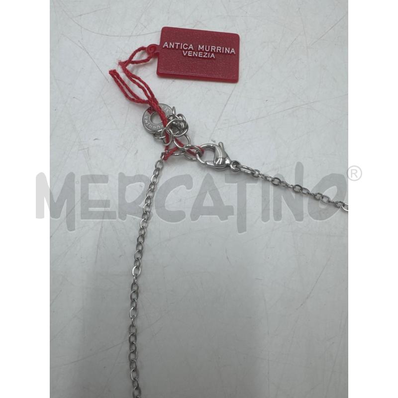 COLLANA CIONDOLO AZZ. ANTICA MURRINA | Mercatino dell'Usato Marsala 2