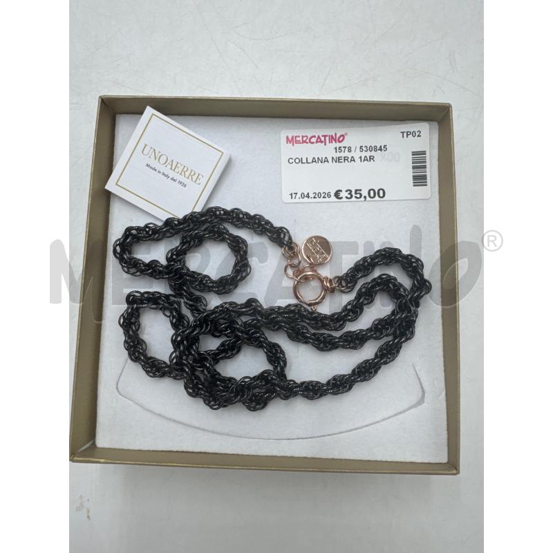 COLLANA NERA 1AR | Mercatino dell'Usato Marsala 1