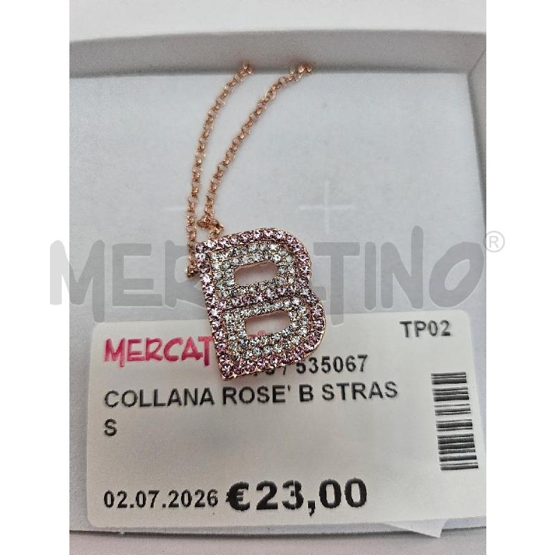 COLLANA ROSE' B STRASS | Mercatino dell'Usato Marsala 1