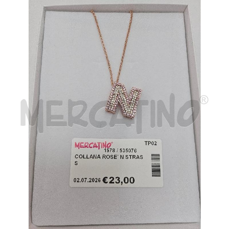 COLLANA ROSE' N STRASS | Mercatino dell'Usato Marsala 1