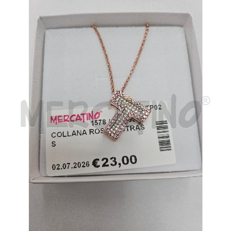 COLLANA ROSE' T STRASS | Mercatino dell'Usato Marsala 1