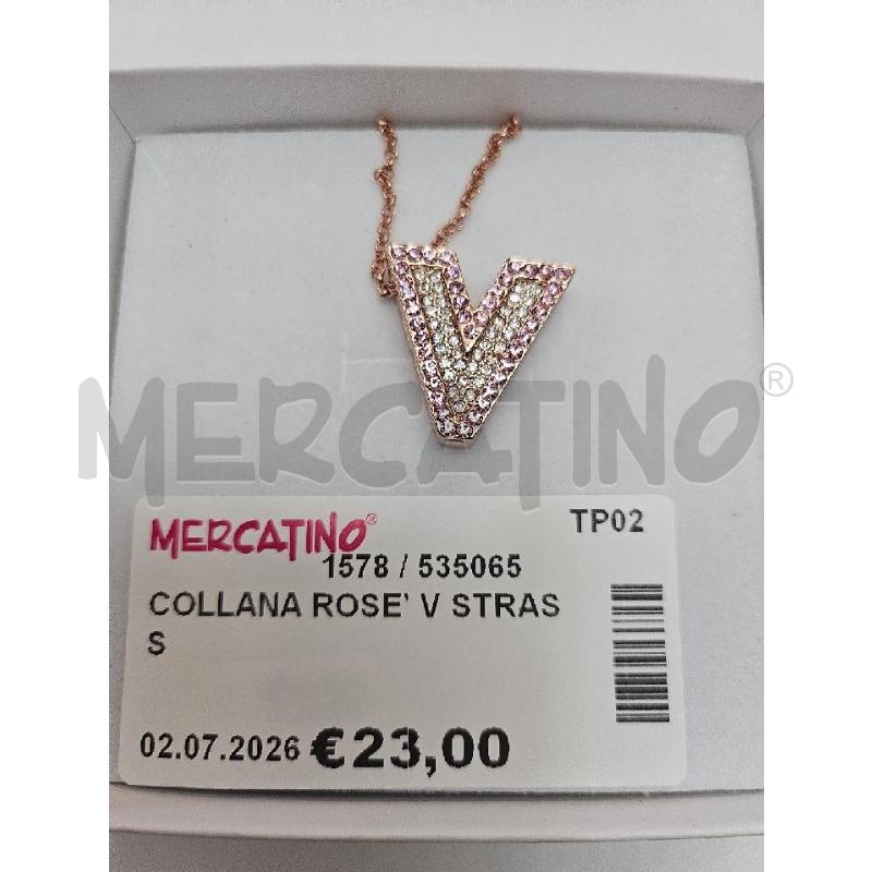 COLLANA ROSE' V STRASS | Mercatino dell'Usato Marsala 1