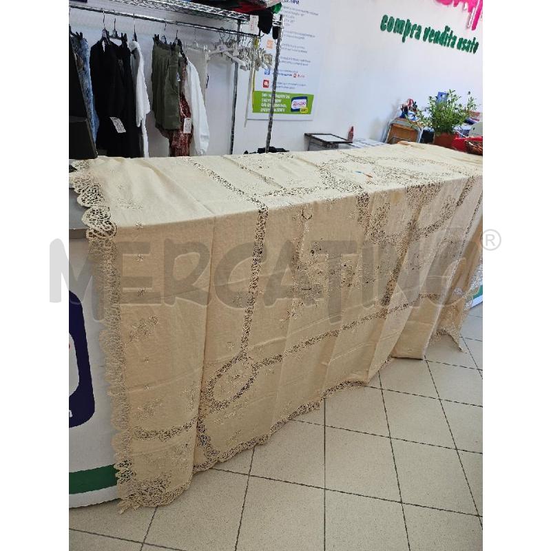 COPRI LETTO BEIGE RICAMATO | Mercatino dell'Usato Marsala 1