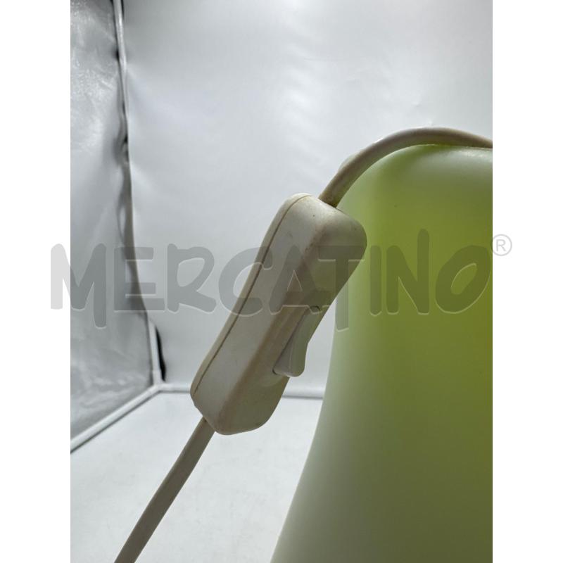 LAMPADA IN VETRO VERDINA  | Mercatino dell'Usato Marsala 5