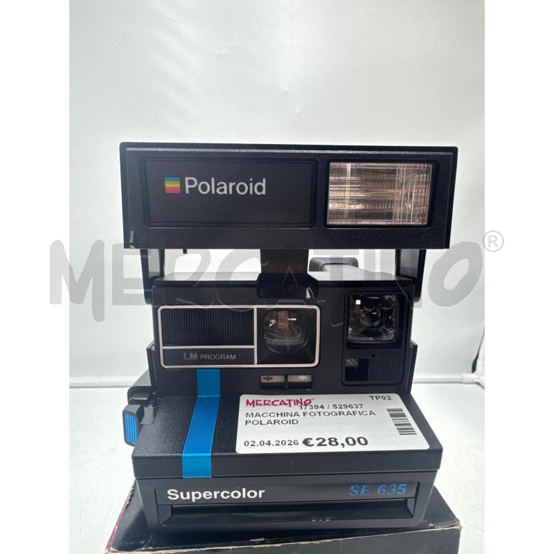 MACCHINA FOTOGRAFICA POLAROID  | Mercatino dell'Usato Marsala 2