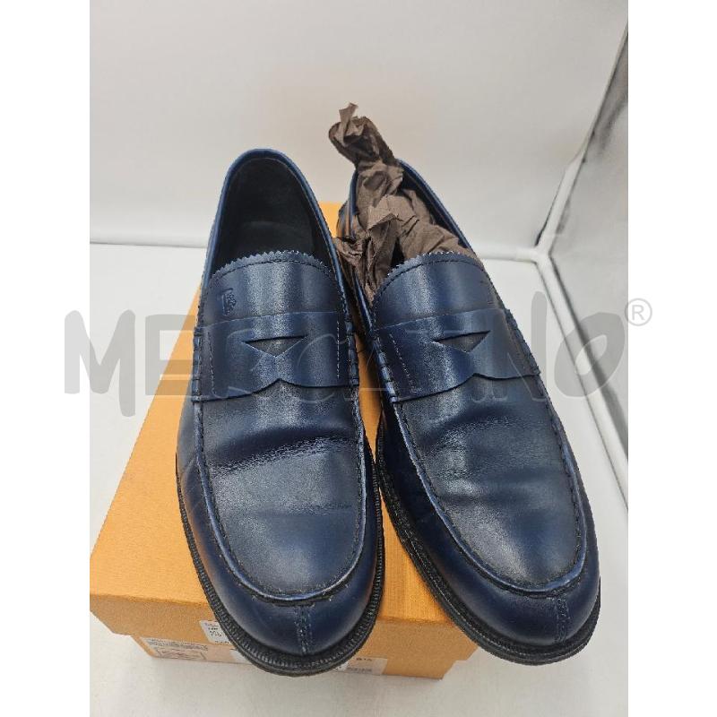 MOCASSINI UOMO BLU  | Mercatino dell'Usato Marsala 2