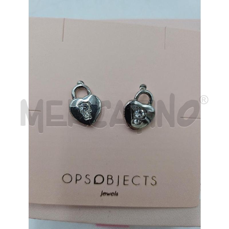 ORECCHINI CUORE LUCCHETTO | Mercatino dell'Usato Marsala 2
