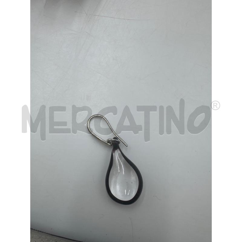 ORECCHINI GOCCIA TRASP. E SCURO | Mercatino dell'Usato Marsala 2